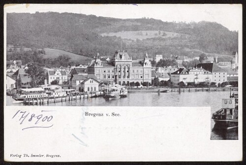 Bregenz v. See : [Correspondenz-Karte ...]