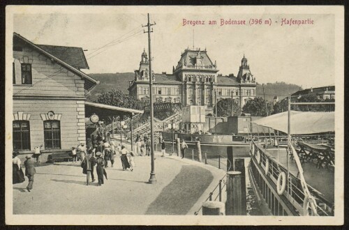 Bregenz am Bodensee (396 m) - Hafenpartie