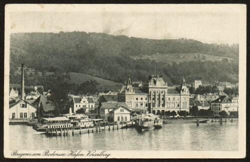 Bregenz am Bodensee Hafen Vorarlberg