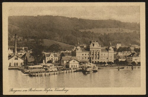 Bregenz am Bodensee, Hafen, Vorarlberg