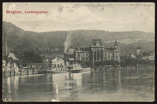 Bregenz, Landungsplatz : [Correspondenz-Karte ...]