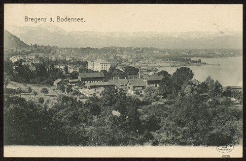 Bregenz a. Bodensee : [Correspondenz-Karte ...]