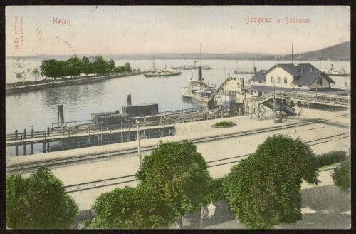Bregenz a. Bodensee : Hafen : [Postkarte ...]