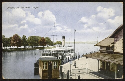 Bregenz am Bodensee Hafen