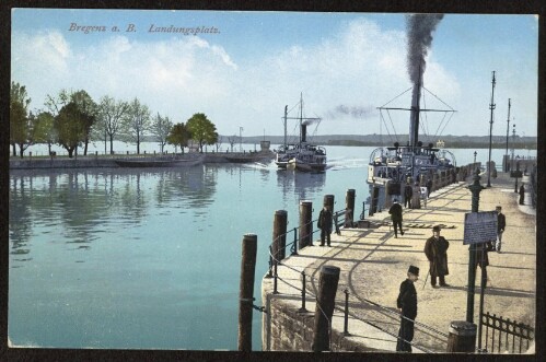 Bregenz a. B. Landungsplatz