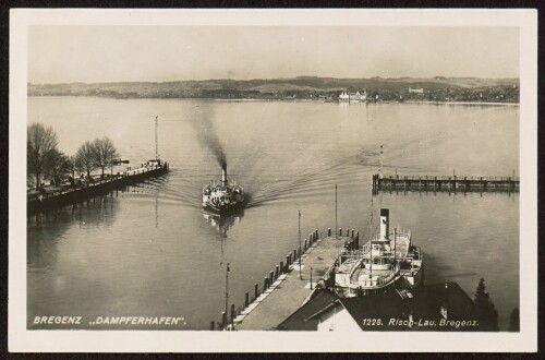 Bregenz  Dampferhafen 