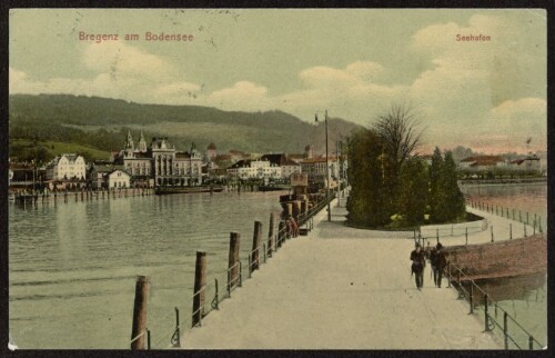 Bregenz am Bodensee Seehafen : [Postkarte ...]