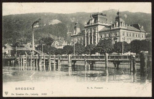 Bregenz : K. K. Postamt : [Correspondenz-Karte ...]