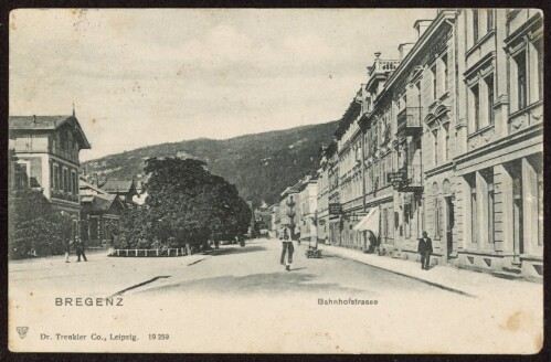 Bregenz : Bahnhofstrasse : [Correspondenz ...]