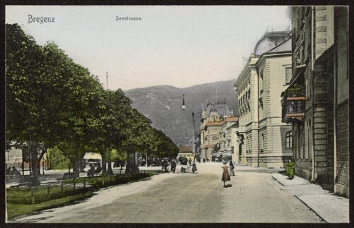 Bregenz : Seestrasse : [Korrespondenz-Karte ...]