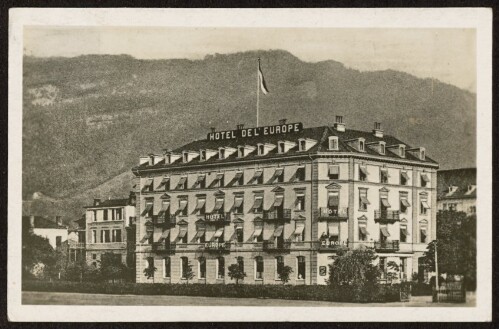 [Bregenz] Hotel de l'Europe : [Hotel Europe, Bregenz a. B. ...]