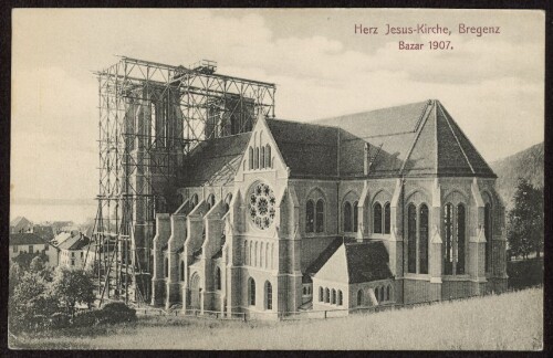 Herz Jesus-Kirche, Bregenz Bazar 1907
