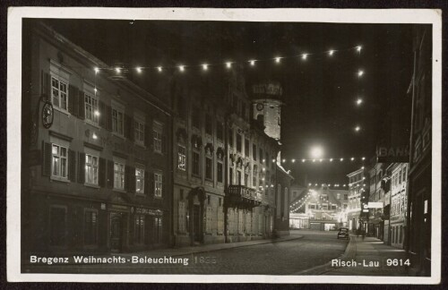 Bregenz Weihnachts-Beleuchtung