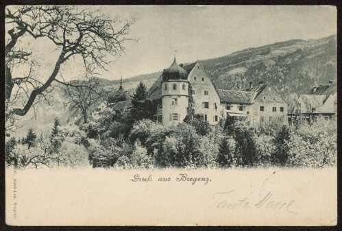 Gruss aus Bregenz : [Post-Karte An ... in ...]