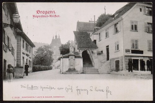 Bregenz : Kapuziner-Kloster : [Correspondenzkarte ...]