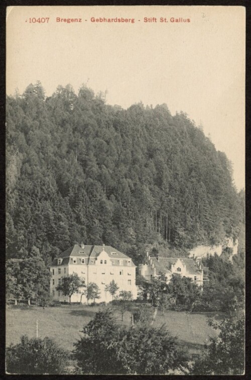 Bregenz - Gebhardsberg - Stift St. Gallus