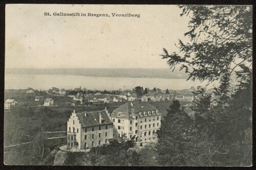 St. Gallusstift in Bregenz, Vorarlberg : [Carte Postale ...]