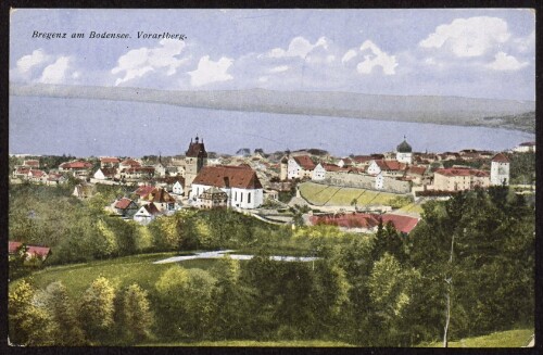 Bregenz am Bodensee. Vorarlberg