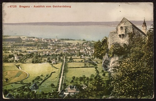 Bregenz - Ausblick vom Gebhardsberg