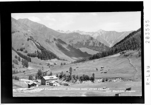 Sporthotel Post und Stammerspitze / Samnaun 1850 m Unterengadin