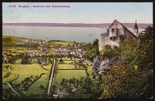 Bregenz - Ausblick vom Gebhardsberg