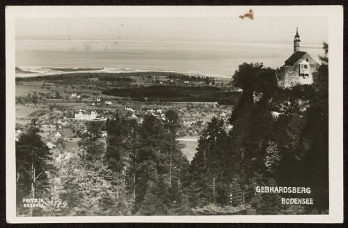 [Bregenz] Gebhardsberg Bodensee