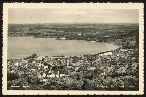 Bregenz. Blick auf Lochau