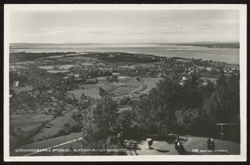 Gebhardsberg b. Bregenz : Aussicht auf den Bodensee