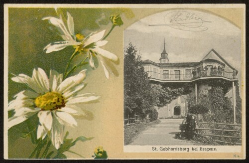 St. Gebhardsberg bei Bregenz : [Correspondenz-Karte ...]