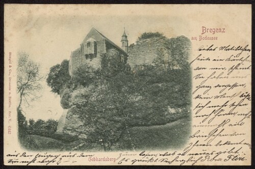 Bregenz am Bodensee : Gebhardsberg : [Postkarte ...]
