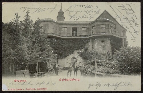 Bregenz : Gebhardsberg : [Correspondenz-Karte ...]