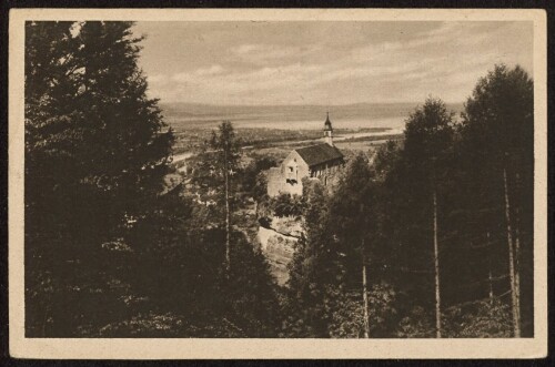 [Bregenz a. B.] : [Gebhardsberg - Blick ins Tal ...]