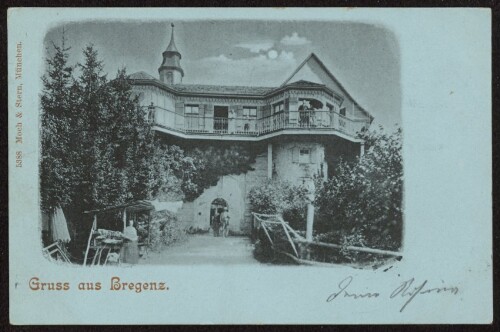 Gruss aus Bregenz : [Correspondenz-Karte ...]