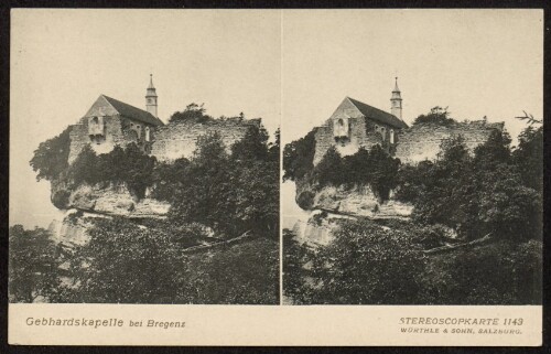 Gebhardskapelle bei Bregenz : [Postkarte ...]