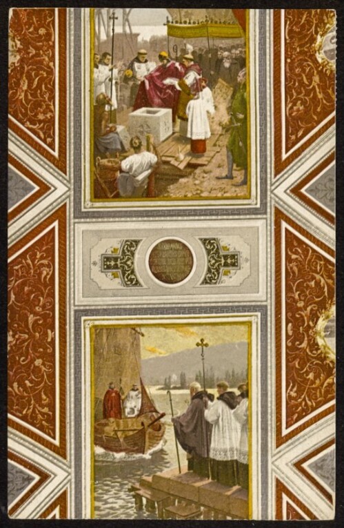 [Bregenz] : [Deckenmalereien in der Gebhardskirche auf dem Gebhardsberg ...] : [Correspondenz-Karte ...]