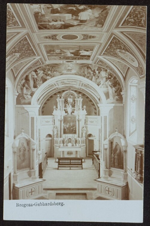 Bregenz - Gebhardsberg : [Correspondenz-Karte ...]