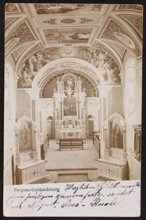 Bregenz - Gebhardsberg : [Correspondenz-Karte ...]