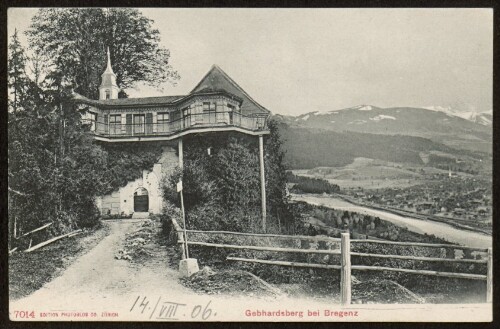 Gebhardsberg bei Bregenz : [Postkarte ...]