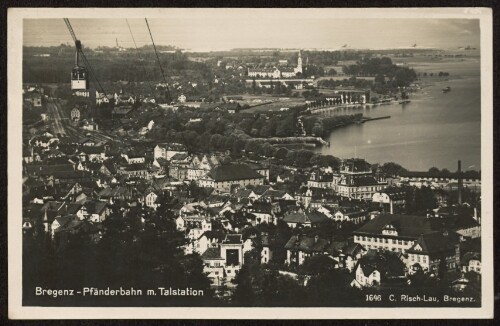 Bregenz - Pfänderbahn m. Talstation
