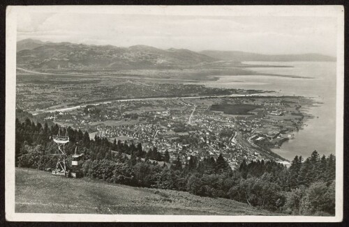 [Bregenz] : [Blick vom Pfänder auf Stadt und Rheintal ...]