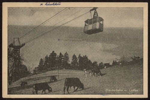 [Bregenz] Pfänderbahn m. Lindau : [Hotel Pfänder - Bregenz ...]