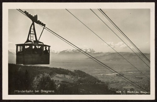 Pfänderbahn bei Bregenz
