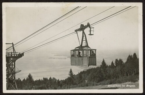 Pfänderbahn bei Bregenz