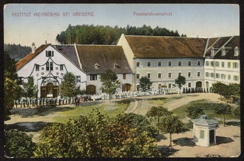 Institut Mehrerau bei Bregenz : Fronleichnamsfest