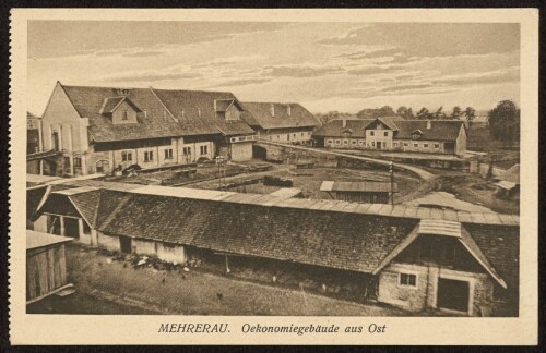 [Bregenz] Mehrerau : Oekonomiegebäude aus Ost