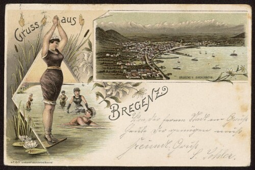 Gruss aus Bregenz : Bregenz v. Buchenberg : [Correspondenzkarte ...]