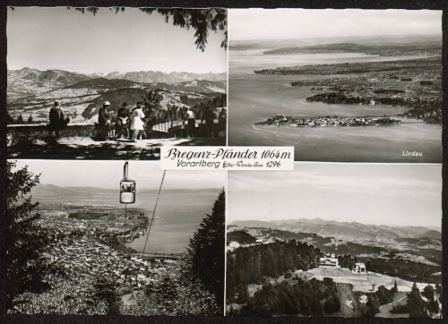 Bregenz-Pfänder 1064 m : Vorarlberg ... ;