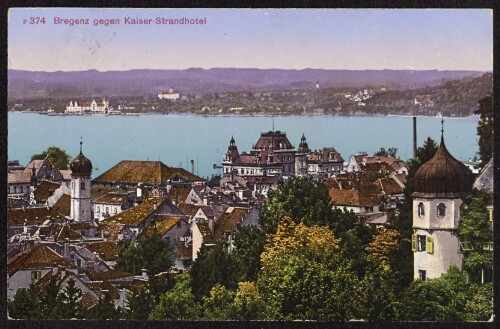 Bregenz gegen Kaiser-Strandhotel