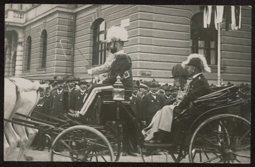 [Kaiser Franz Josef I. zu Besuch in Bregenz]