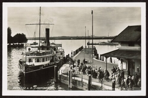 Bregenz a. B. Dampferhafen